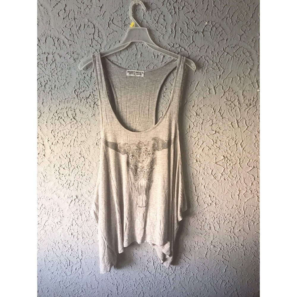 Bohemian Cowgirl Graphic Muscle Tank